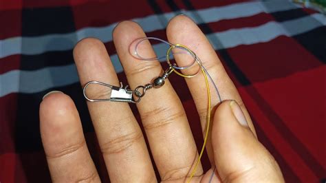 Swivel Knot Easy Fishing Knots For Swivel How To Tie Swivel To