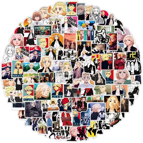 Buy UCLEVER Tokyo Revengers Anime Sticker Pack 100pcs Cute Cartoon