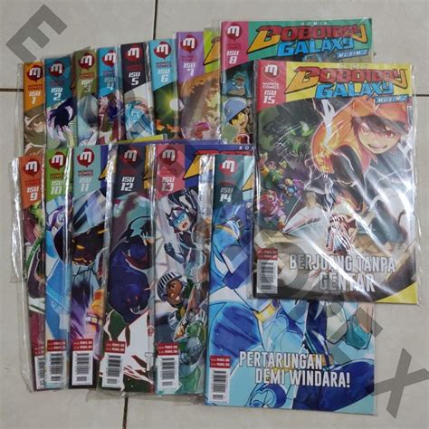 Jual Paket Fusion Komik Boboiboy Galaxy Musim 2 Isu 1 15 Shopee