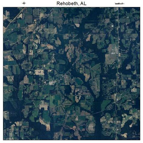 Aerial Photography Map of Rehobeth, AL Alabama