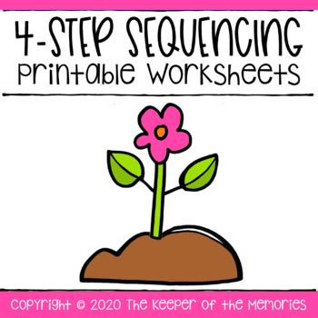 Step Sequencing Printable Worksheets By The Keeper Of The Memories