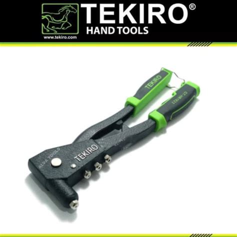 Jual TEKIRO Tang Rivet Hitam 2 4 4 8mm Hand Riveter 1 Stang Rifet GT