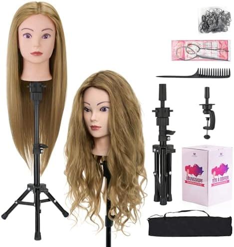 Amazon Mannequin Head With Human Hair Topdirect Dark