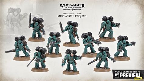 Mkvi Assault Squad Horus Heresy Ересь Хоруса Space Marine