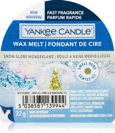 Yankee Candle Snow Globe Wonderland Wax Melt Wax Melt Notino Nl