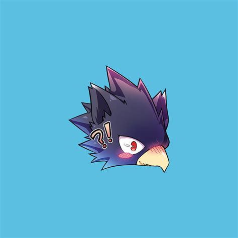 Cute Fumikage Tokoyami Digital Art By Samy Darta Fine Art America