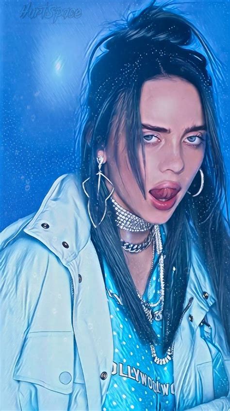 Billie Eilish Blue Wallpapers Top Free Billie Eilish Blue Backgrounds