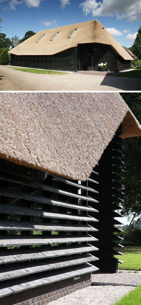 12 Examples Of Modern Houses And Buildings That Have A Thatched Roof