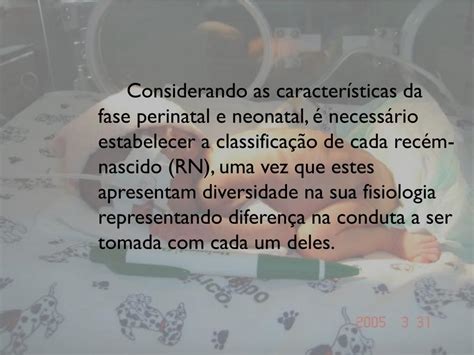 PPT Classificação do Recém Nascido PowerPoint Presentation free