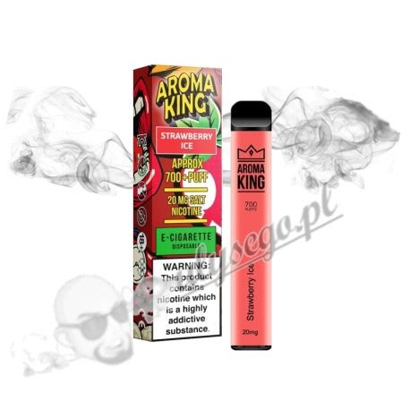 Aroma King Strawberry Ice 700 Liquidy e papierosy Słupsk CH Manhatan