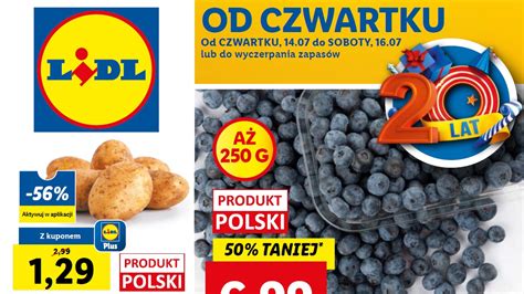 Lidl Nowa Gazetka Promocje W Lidlu Od Czwartku Lipca