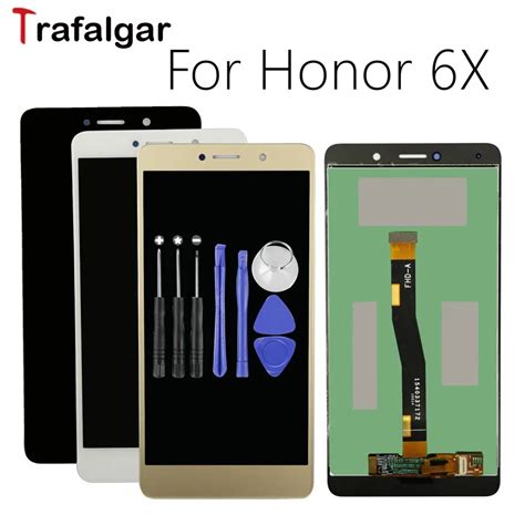 Huawei Honor 6x Lcd Gr5 2017 Display Touch Screen Digitizer Assembly