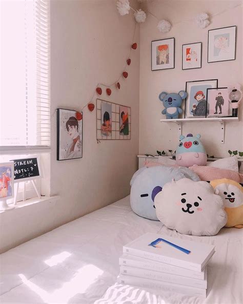 Bts Army Bedroom Design Pin By Cinna On Bts Theme Bedroom