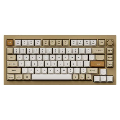 Keychron Q V Hot Swappable Rgb Gold Mechanical Keyboard Gateron G