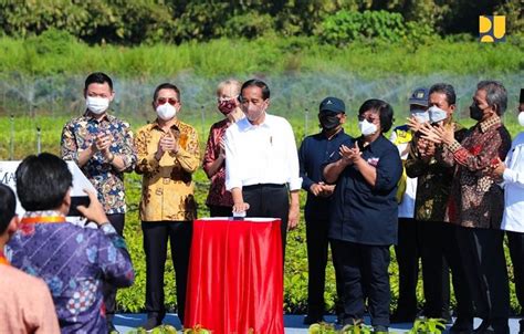 Presiden Jokowi Resmikan Pusat Persemaian Modern Rumpin Di Bogor Dengan