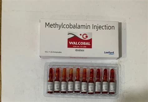 Walcobal Methylcobalamin Injection 1 Ml 1500 Mcg At Rs 35 Vial