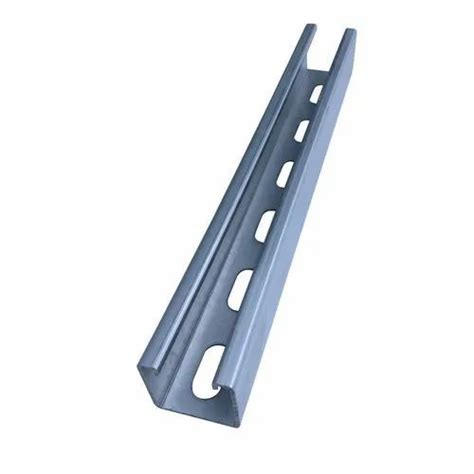 Galvanized Iron Slotted C Channel For Industrial At Rs 99 Kg In Rajkot