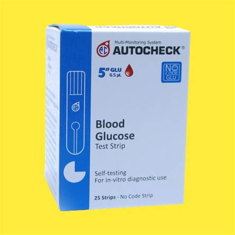 Jual Autocheck Glucose Gula Darah Murah Strip Shopee Indonesia