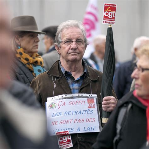 Les Retrait S Manifestent Pour Des Pensions D Centes