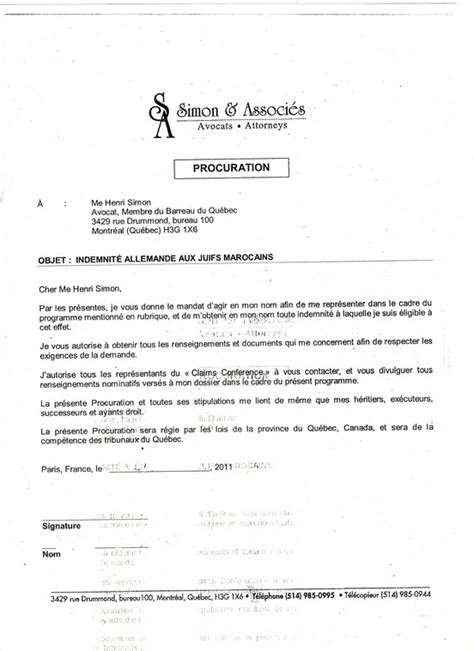 Exemple De Lettre De Procuration Pour Recuperer Un Diplome Partagez