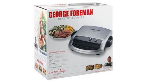 George Foreman Control Temperature Grill And Griddle Delivery Near Me