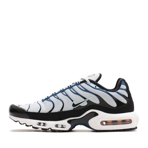 NIKE AIR MAX PLUS PURE PLATINUM BLACK COURT BLUE