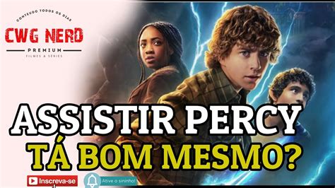 NOVA SÉRIE DO PERCY JACKSON NA DISNEY ESTÁ BOA MESMO YouTube