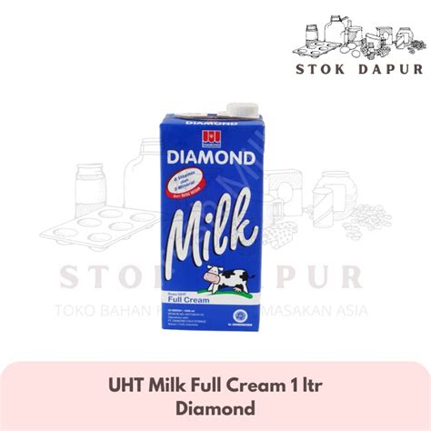 Jual Susu Diamond Uht Full Cream Liter Shopee Indonesia