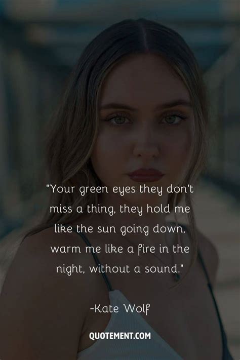 70 Lovely Green Eyes Quotes Celebrating Their Unique Charm