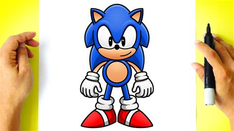 Como Desenhar O Sonic Cl Ssico Como Dibujar A Sonic Cl Sico How To