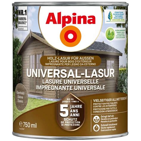 Alpina Universal Lasur Ebenholz Dif Ml Kaufen Bei Obi