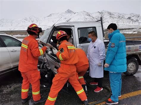 紧急！青海道路积雪融化导致两车相撞青海网