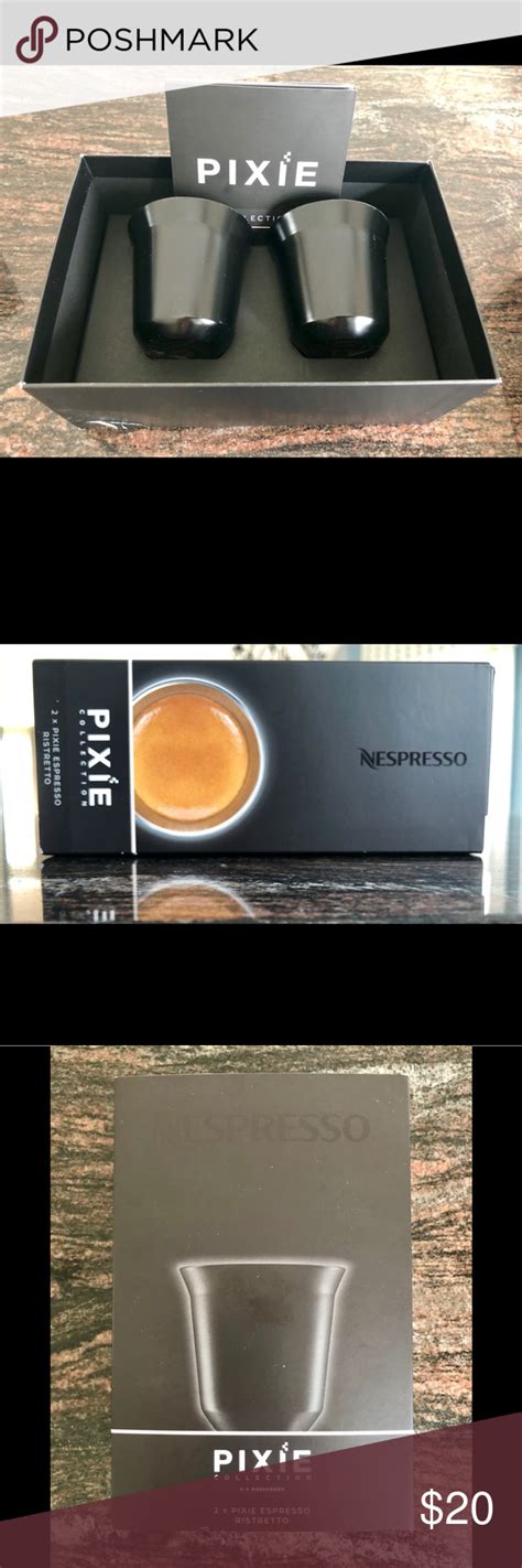 Nespresso Pixie Espresso Cups X2 Ristretto Nwb Espresso Cups