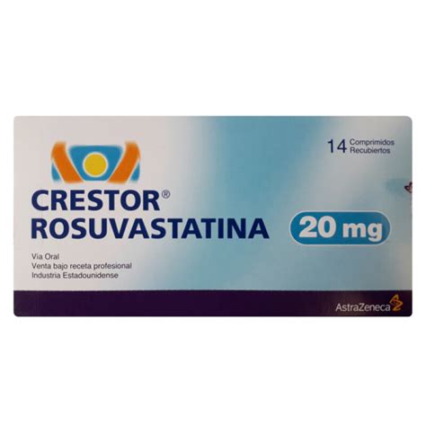 Crestor 20 Mg 14 Comp — Farmacia Parque Miramar