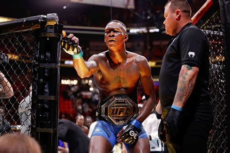 Israel Adesanya UFC They Feed Him Through A Tube Nowadays UFC