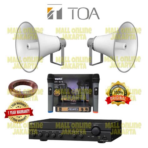 Jual Paket Toa Sound System Masjid Mushola Speaker Corong Besar