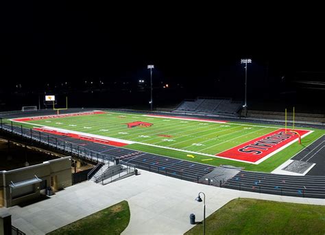 George Rodgers Clark High School Football Field Musco