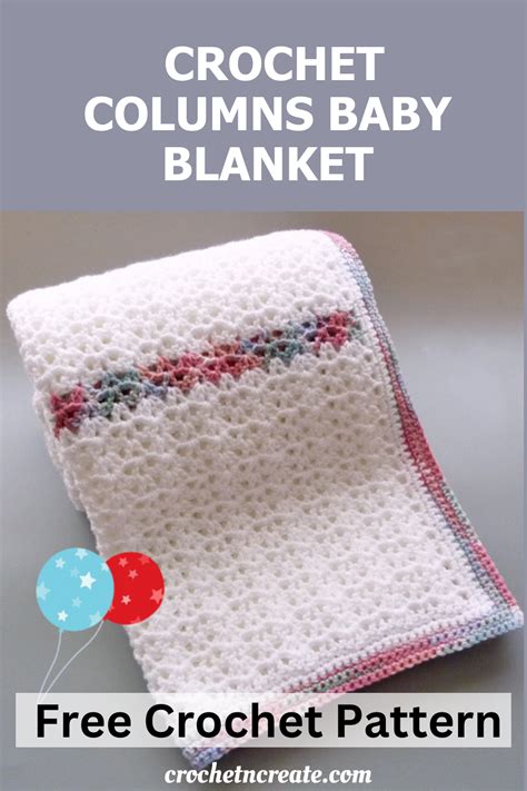 Free Crochet Baby Blanket Pattern In Crochet Baby Blanket Free