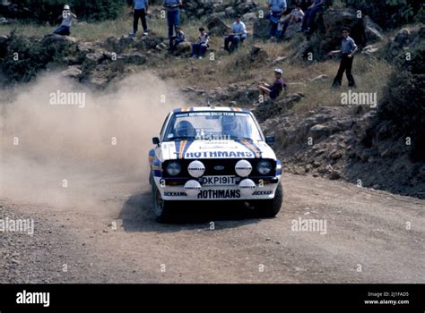 Ari Vatanen FIN David Richards GBR Ford Escort RS Gr4 Rothmans