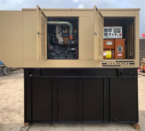 Used Generac 100kw Diesel Generator 100 2070598