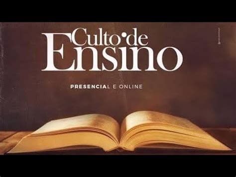 Culto de Ensino Bíblico YouTube