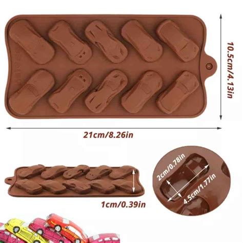 Molde Carritos Tipo Hot Weels Negos