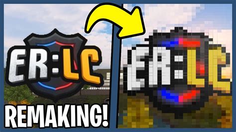 I Rebuilt the ER:LC Logo in Roblox Studio! | Liberty County Speed build ...