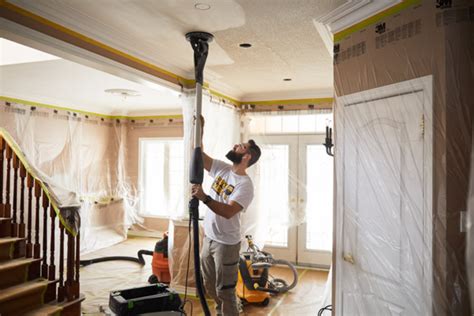 Full Process Popcorn Ceiling Removal in Home | Patch Dudes