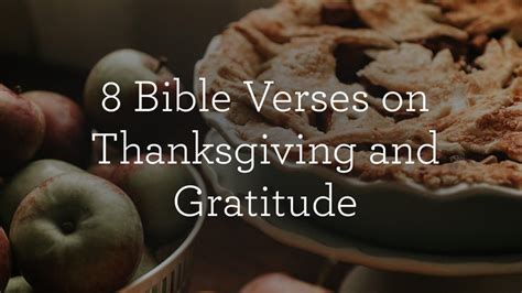 8 Bible Verses On Thanksgiving And Gratitude Refcast