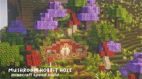 Minecraft Cottage Minecraft Houses Hobbit Hole The Hobbit Mushroom