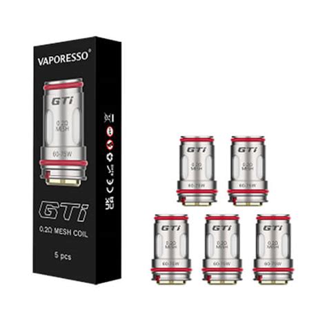 Vaporesso Gti Mesh Coil Ohm Pack Vape Habitat