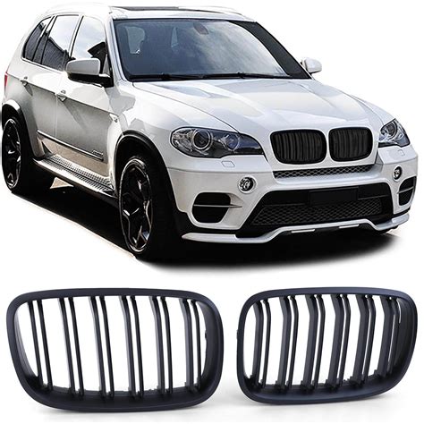 X Grilles De Calandre Bmw X E Noir Mat M Performance