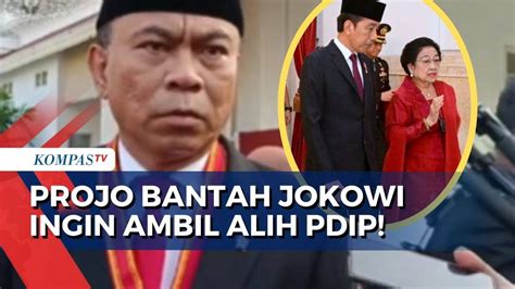 Projo Bantah Presiden Jokowi Ingin Ambil Alih Pdip Budi Arie Tak