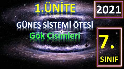 Güneş Sistemi Ve ötesi 7sınıf 2bÖlÜm Gök Cisimleri Youtube